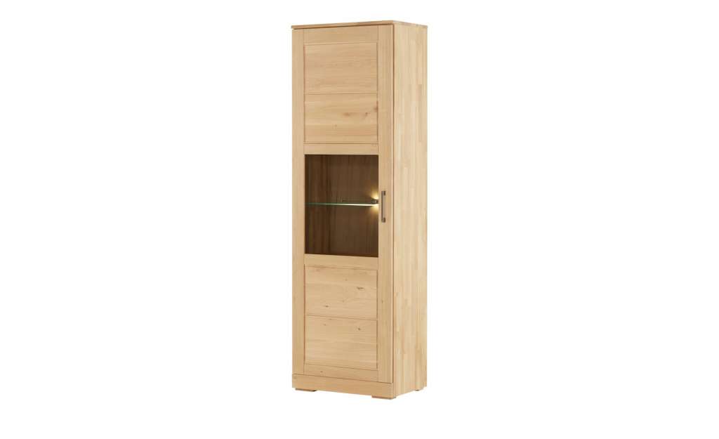 Woodford Vitrine  Melani ¦ holzfarben ¦ Maße (cm): B: 64 H: 203 T: 41 Kommoden & Sideboards > Vitrinen - Höffner