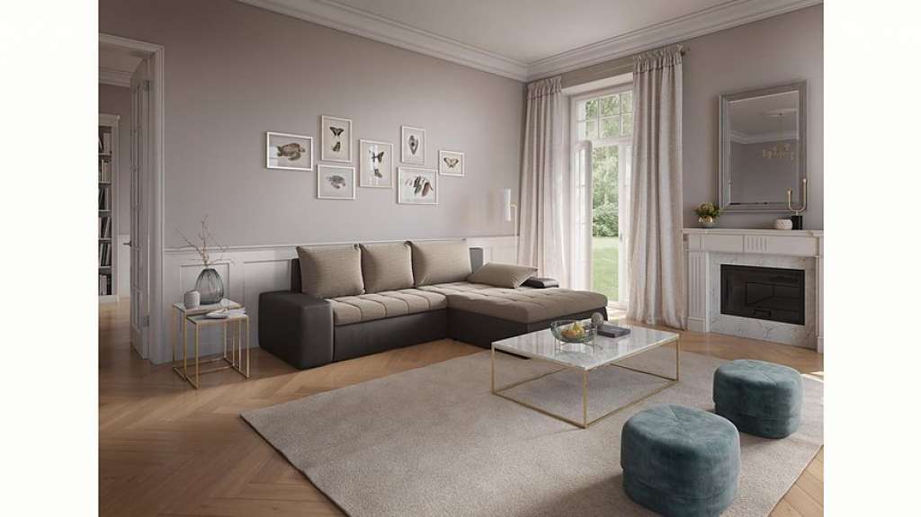 sit&more Ecksofa, inklusive Bettfunktion und Bettkasten, wahlweise in XL oder XXL
