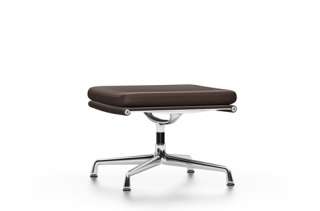 Vitra - EA 223 Soft Pad Chair - Vitra Leder 69 kastanie - indoor