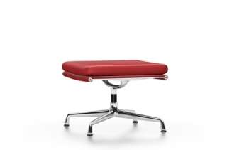 Vitra - EA 223 Soft Pad Chair - Vitra Leder 70 rot - indoor