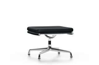 Vitra - EA 223 Soft Pad Chair - Vitra Leder 66 nero - indoor