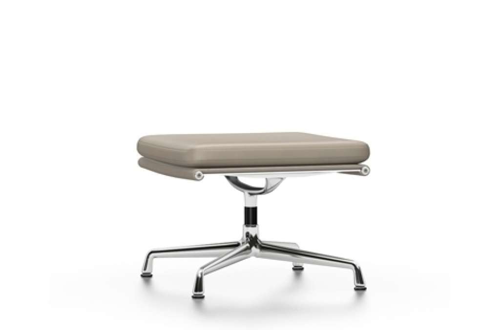 Vitra - EA 223 Soft Pad Chair - Vitra Leder 71 sand - indoor
