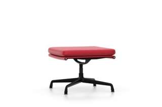 Vitra - EA 223 Soft Pad Chair - Vitra Leder 70 rot - indoor