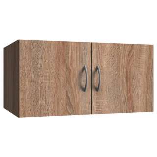 AUFSATZSCHRANK 80/40/40 cm Eichefarben