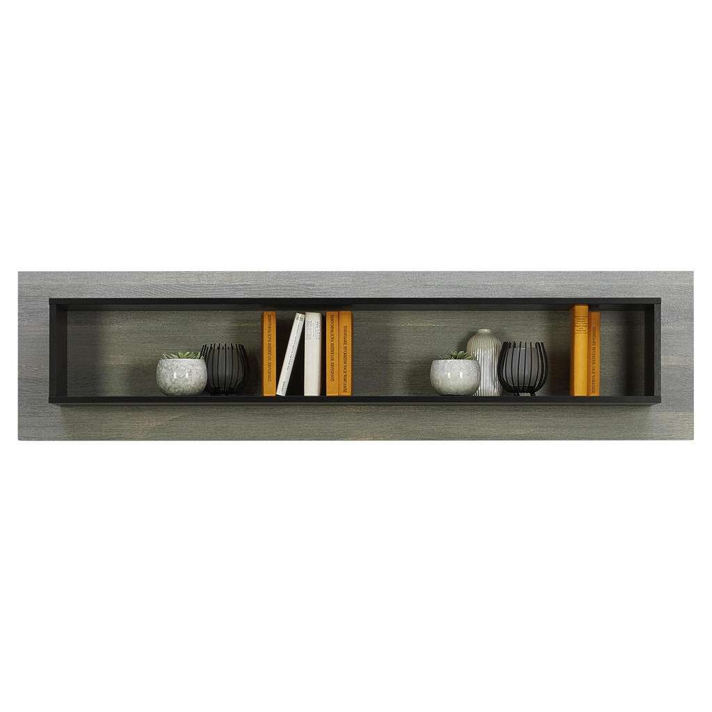 WANDBOARD Grau, Schwarz