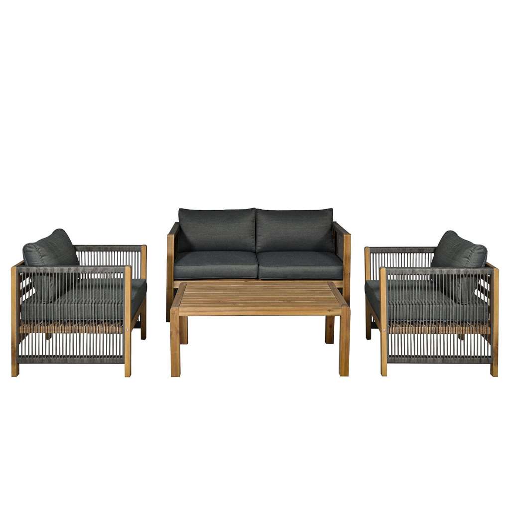 home24 Loungeset Bayton (4-teilig)