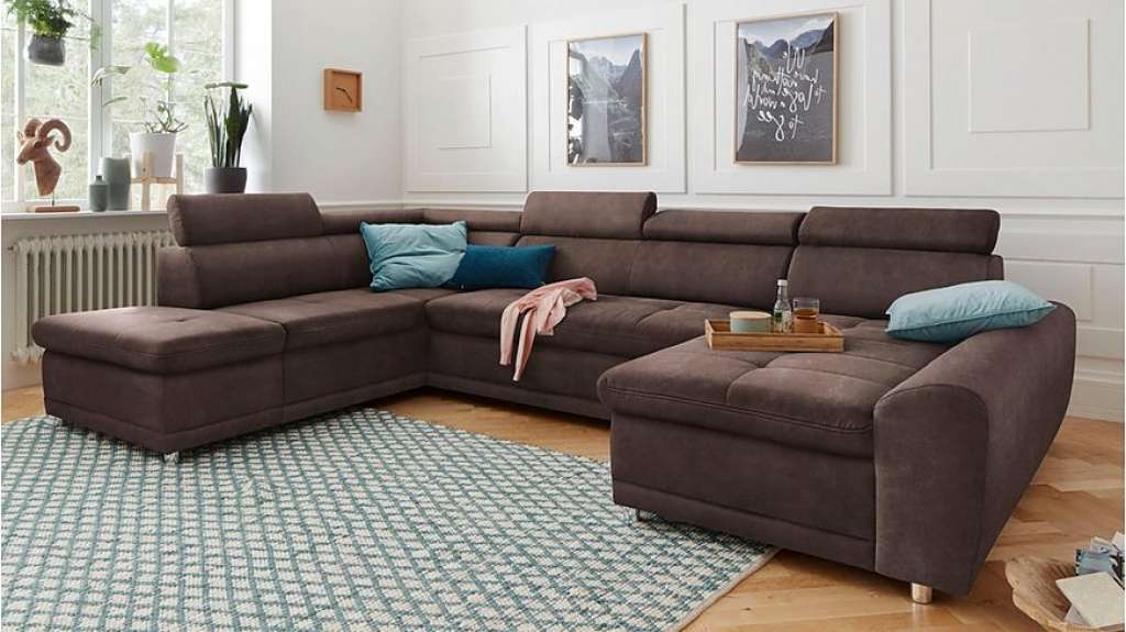 sit&more Wohnlandschaft, wahlweise mit Bettfunktion