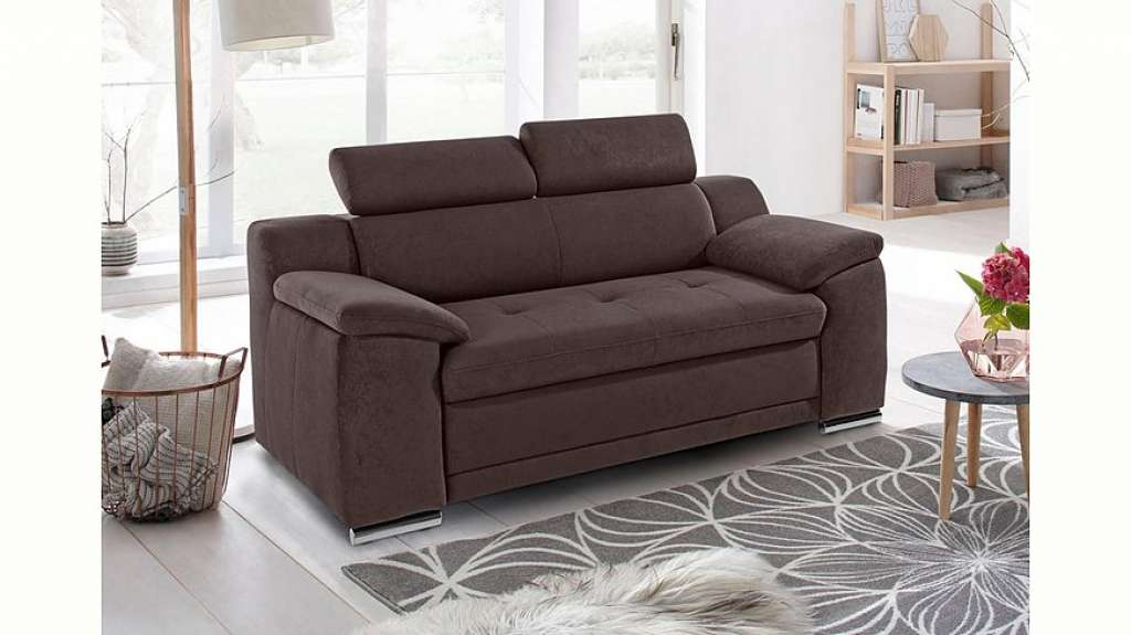 sit&more 2-Sitzer, inklusive Kopfteilverstellung