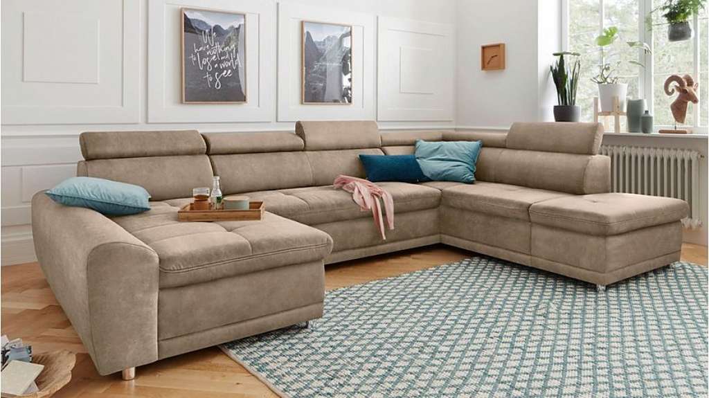 sit&more Wohnlandschaft, wahlweise mit Bettfunktion