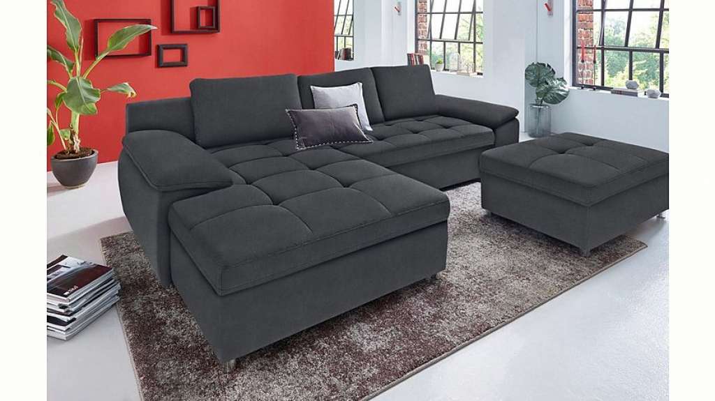 sit&more Ecksofa »Labene«, wahlweise mit Bettfunktion und Bettkasten