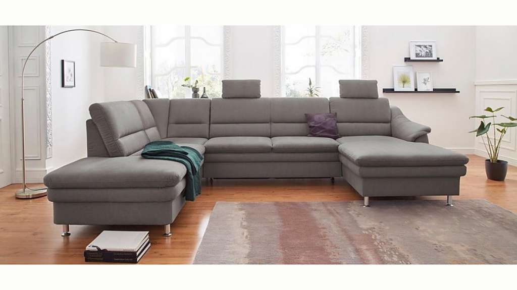 sit&more Wohnlandschaft, mit Federkern und Kopfstützen, wahlweise mit Bettfunktion und Relaxfunktion