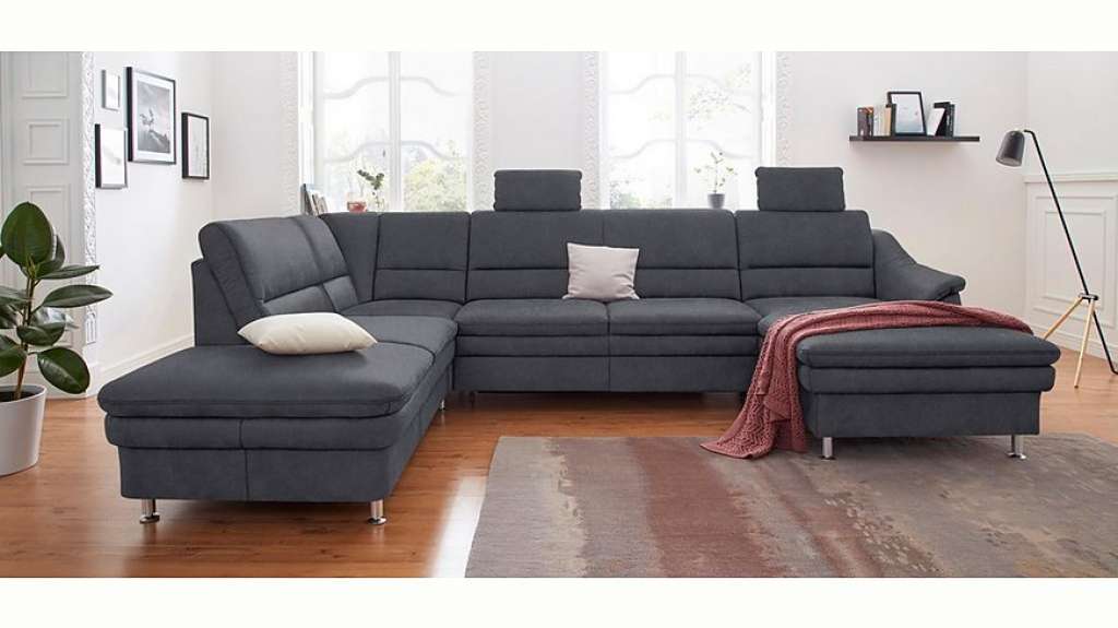 sit&more Wohnlandschaft, mit Federkern und Kopfstützen, wahlweise mit Bettfunktion und Relaxfunktion
