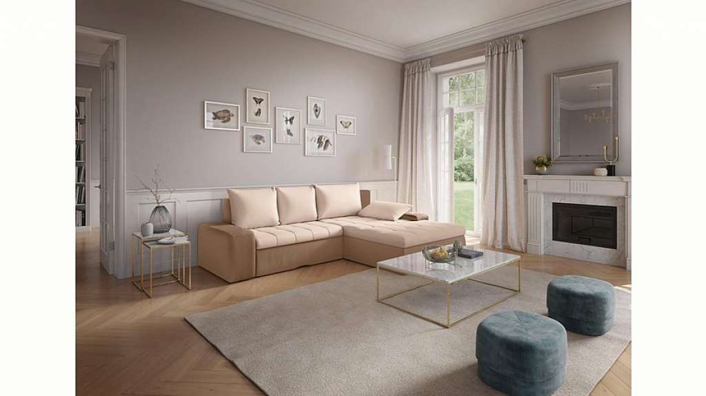 sit&more Ecksofa, inklusive Bettfunktion und Bettkasten, wahlweise in XL oder XXL