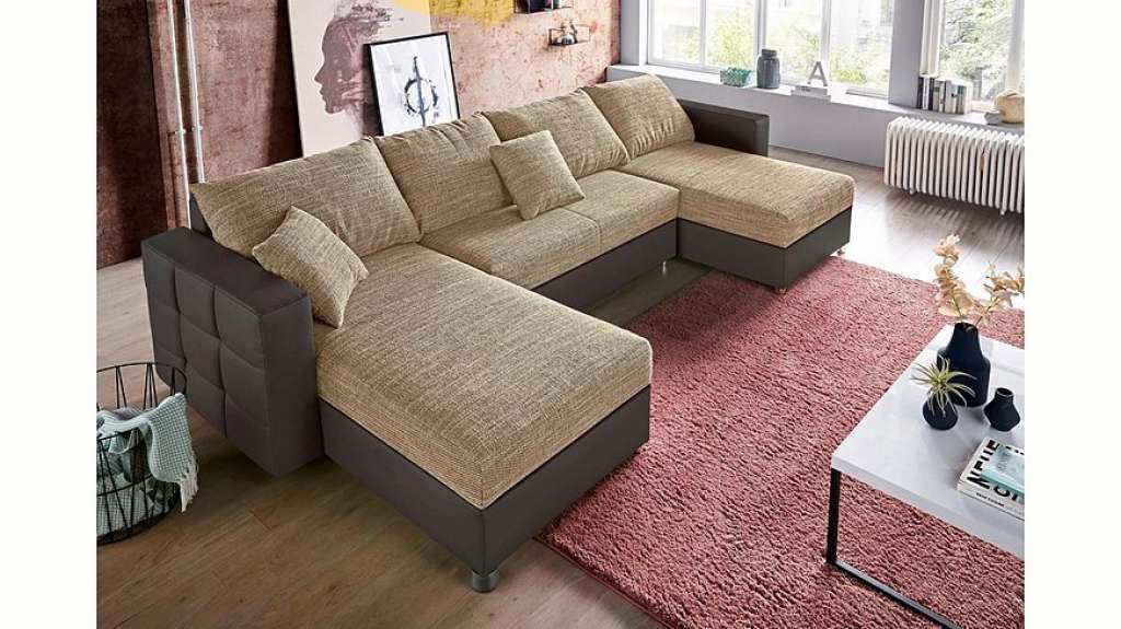 sit&more Wohnlandschaft, inklusive Bettfunktion und Bettkasten