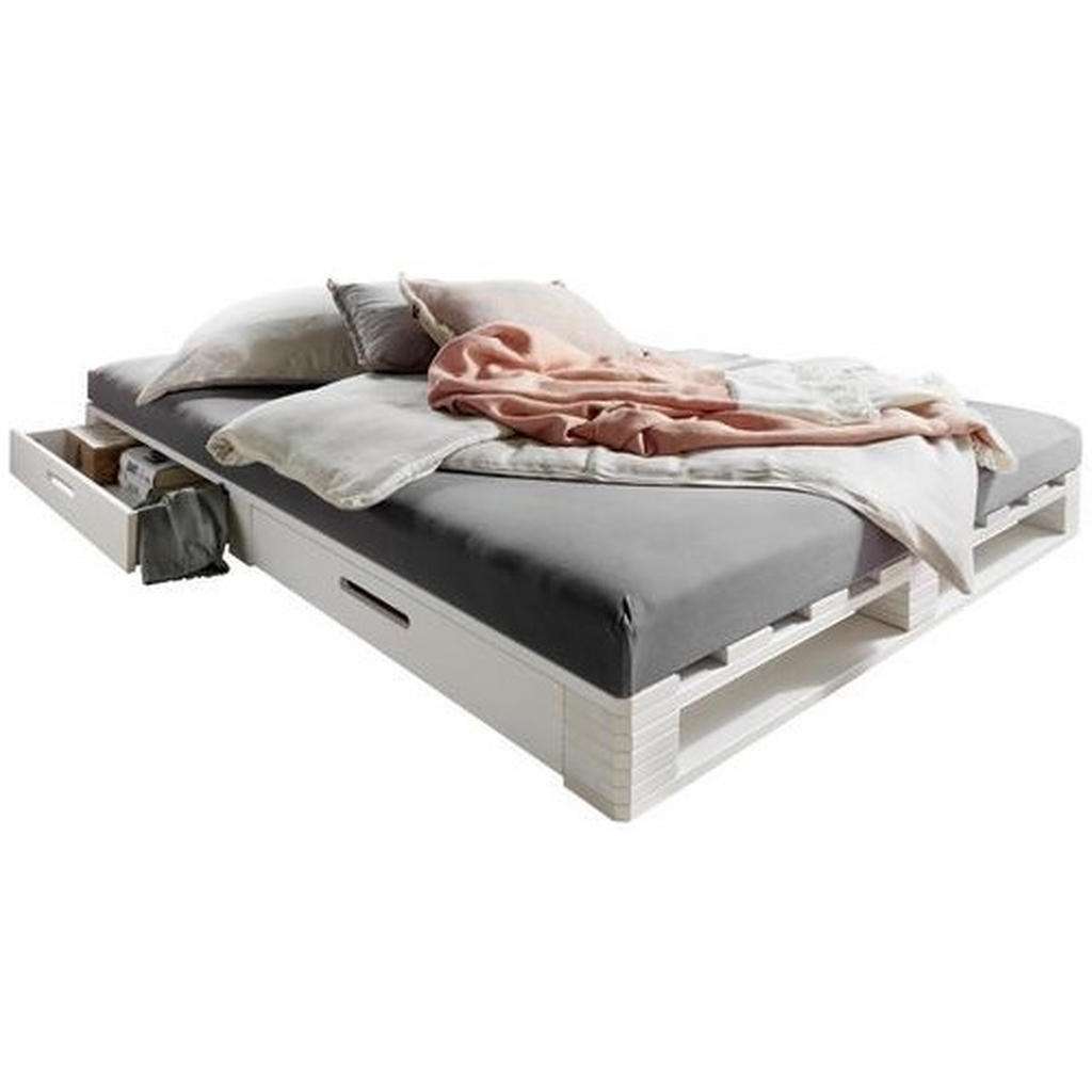 BETT Kiefer massiv 140/200 cm