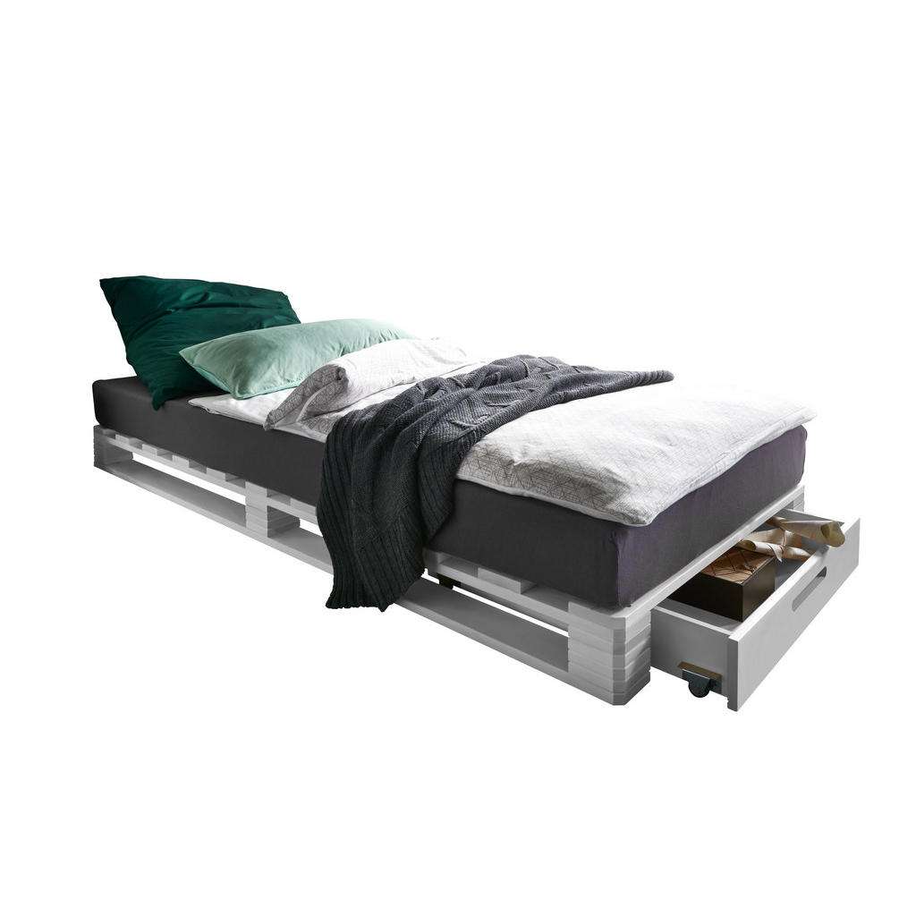 BETT Kiefer massiv 90/200 cm