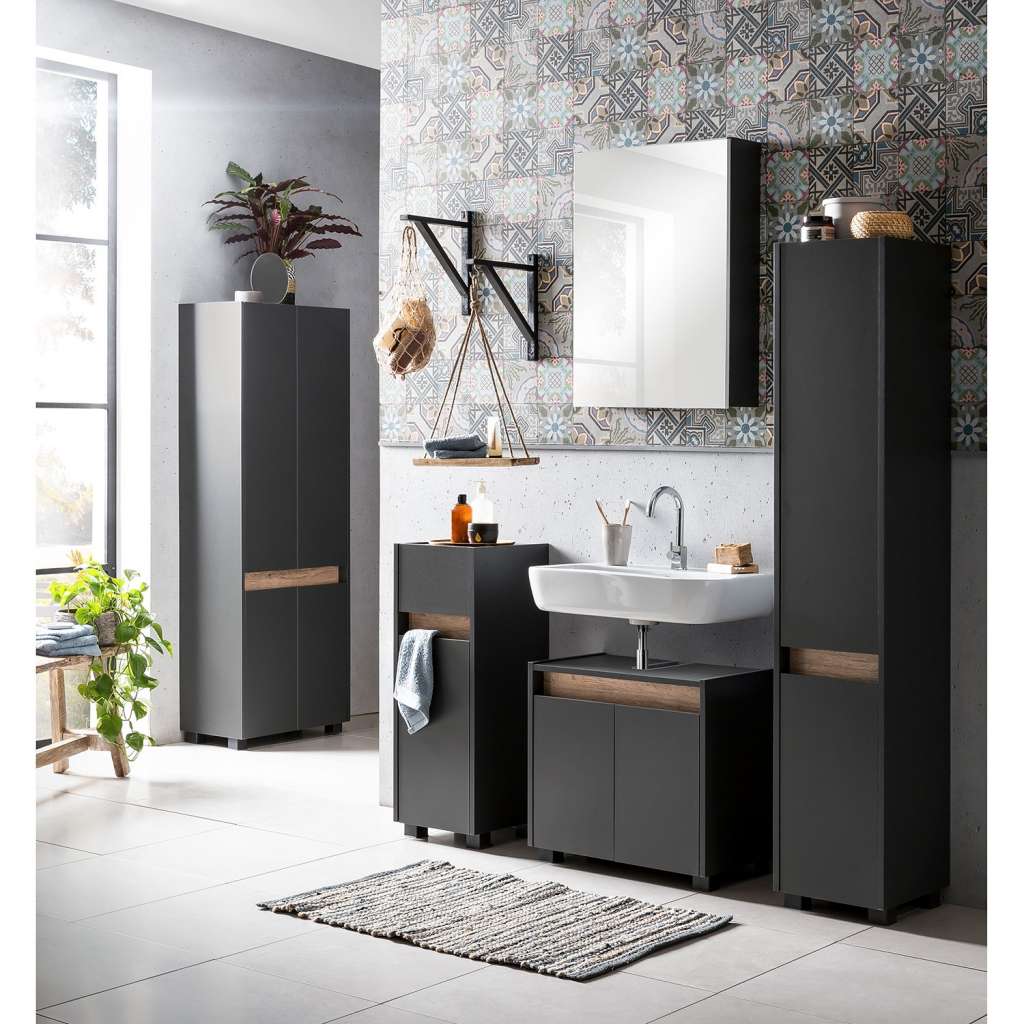 home24 Badezimmerset Cosmo (3-teilig)