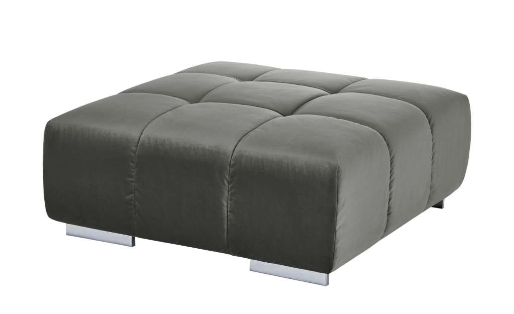 uno Hocker  Origo ¦ grau ¦ Maße (cm): B: 103 H: 42 T: 103 Polstermöbel > Hocker - Höffner