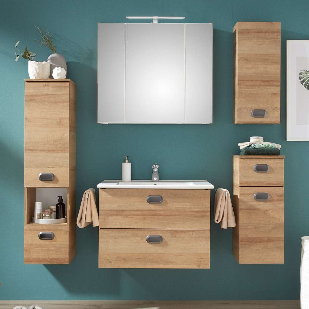 home24 Badezimmerset Buca V (5-teilig)