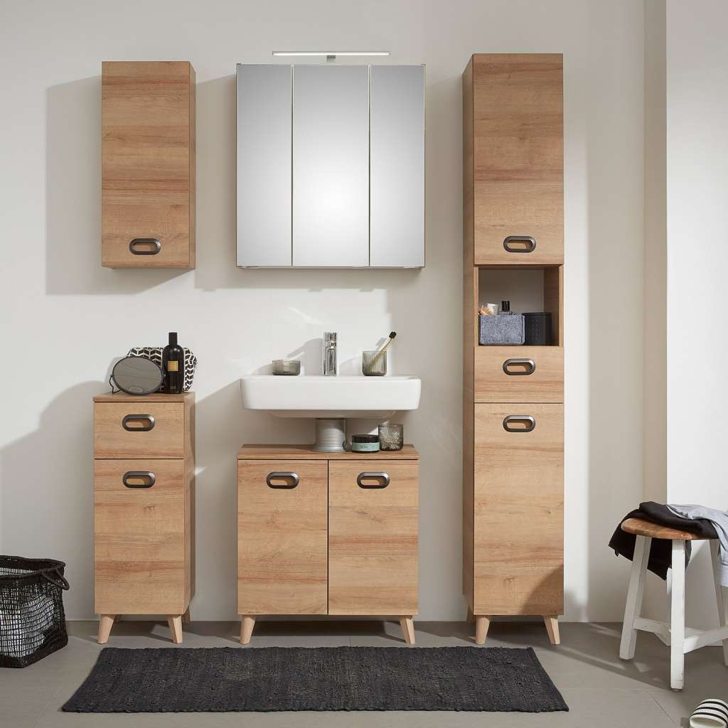 home24 Waschbeckenunterschrank Buca