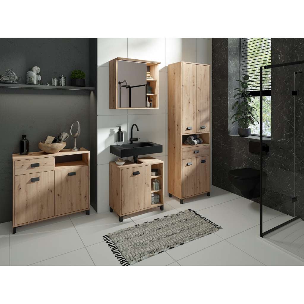 home24 Waschbeckenunterschrank Vendooren