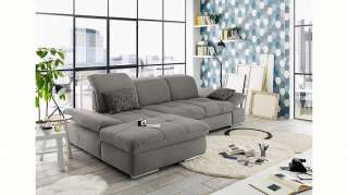 set one by Musterring Ecksofa »SO4100«, Recamiere links oder rechts, wahlweise mit Bettfunktion