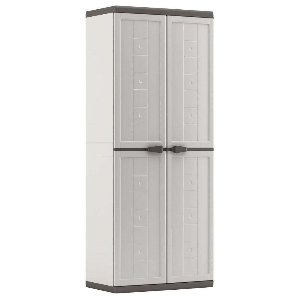 Kunststoffschrank Anthrazit, Hellgrau