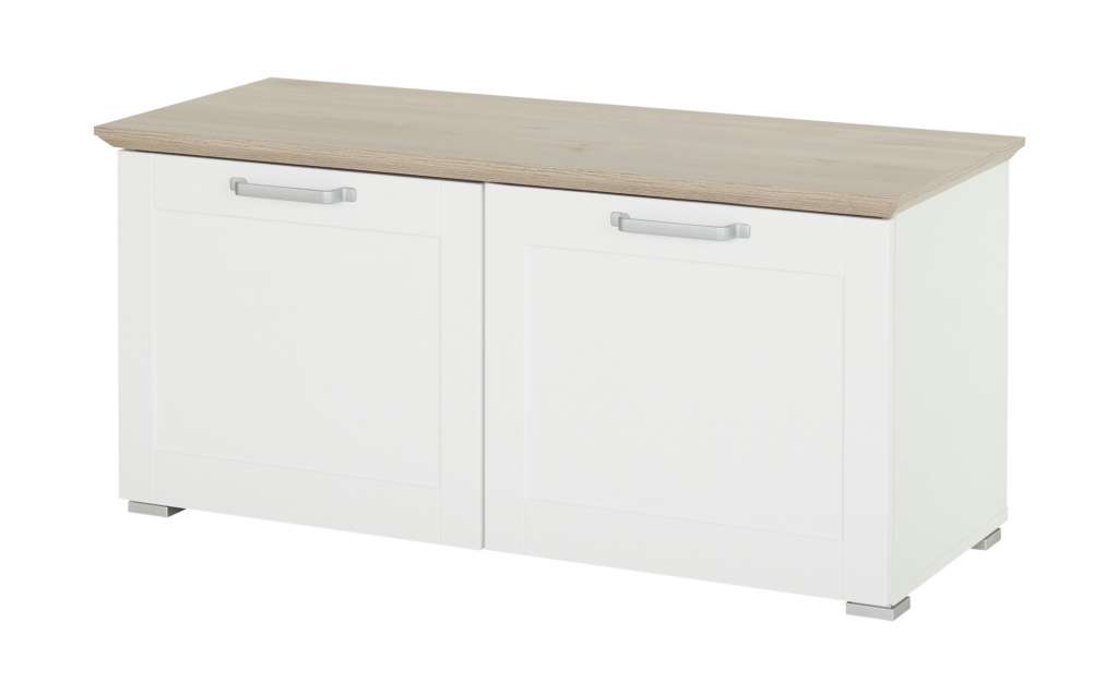 uno Schuhbank  Baltimore ¦ weiß ¦ Maße (cm): B: 97 H: 47 T: 40 Bänke > Einzelbänke - Höffner