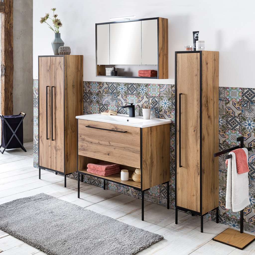 home24 Badezimmerset Max II (4-teilig)