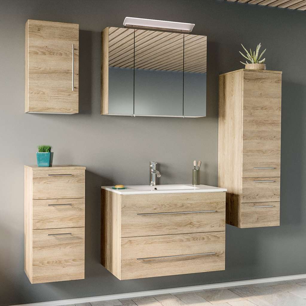 home24 Badezimmerset Homeline II (5-teilig)