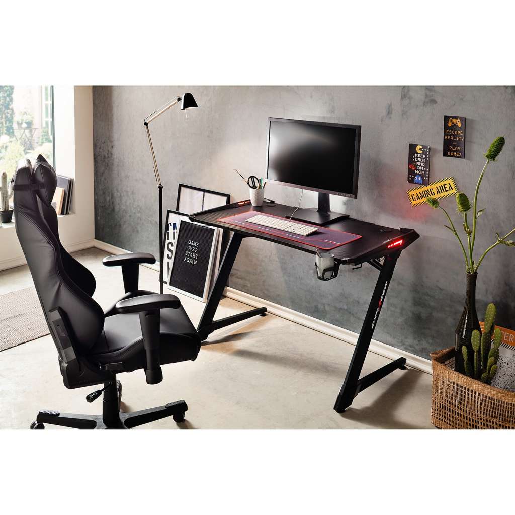 home24 LED Gaming Tisch DX Racer I