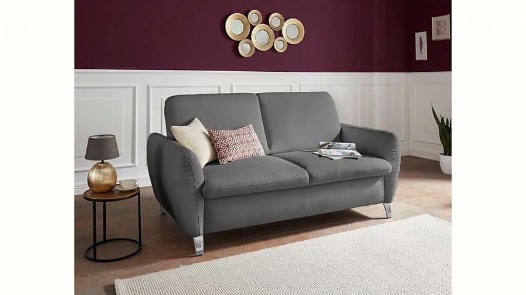 sit&more 2,5-Sitzer, inklusive Federkern und einer Kopfstütze