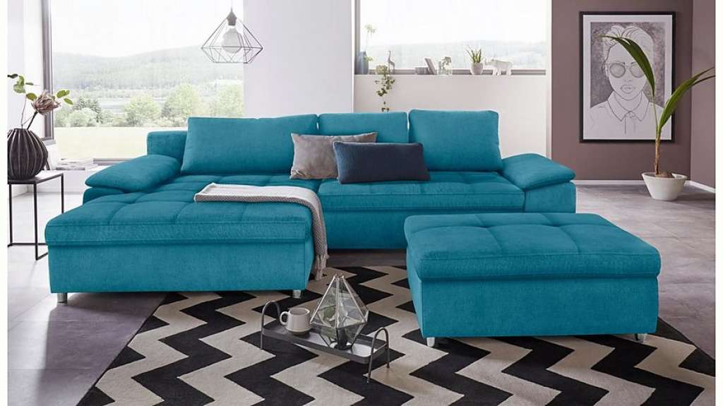 sit&more Ecksofa »Labene«, wahlweise mit Bettfunktion und Bettkasten