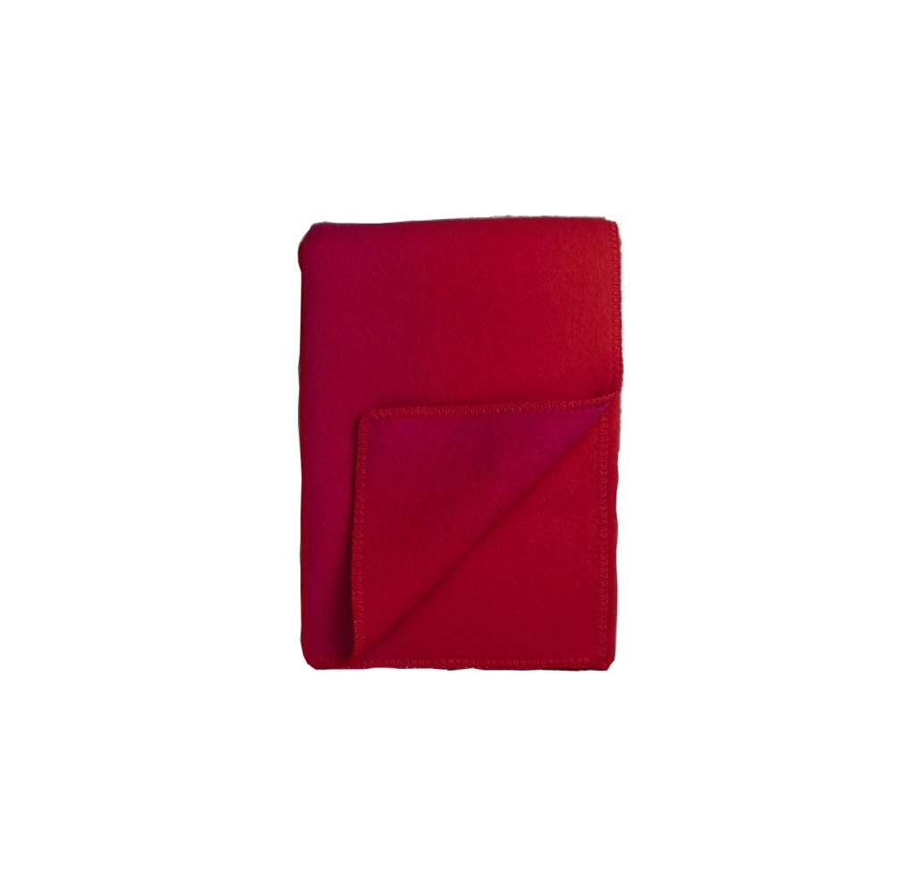 Roros Tweed - Berg Decke - red-pink - indoor