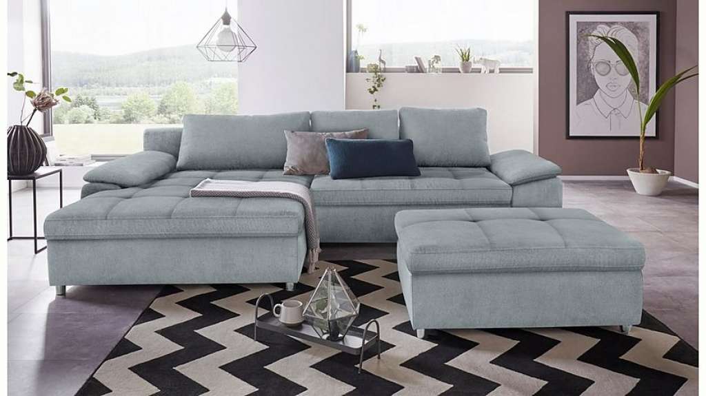 sit&more Ecksofa »Labene«, wahlweise mit Bettfunktion und Bettkasten