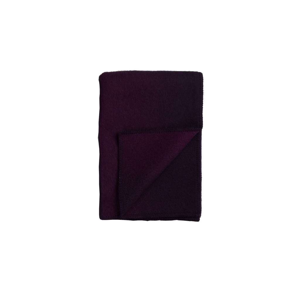 Roros Tweed - Berg Decke - violet - indoor