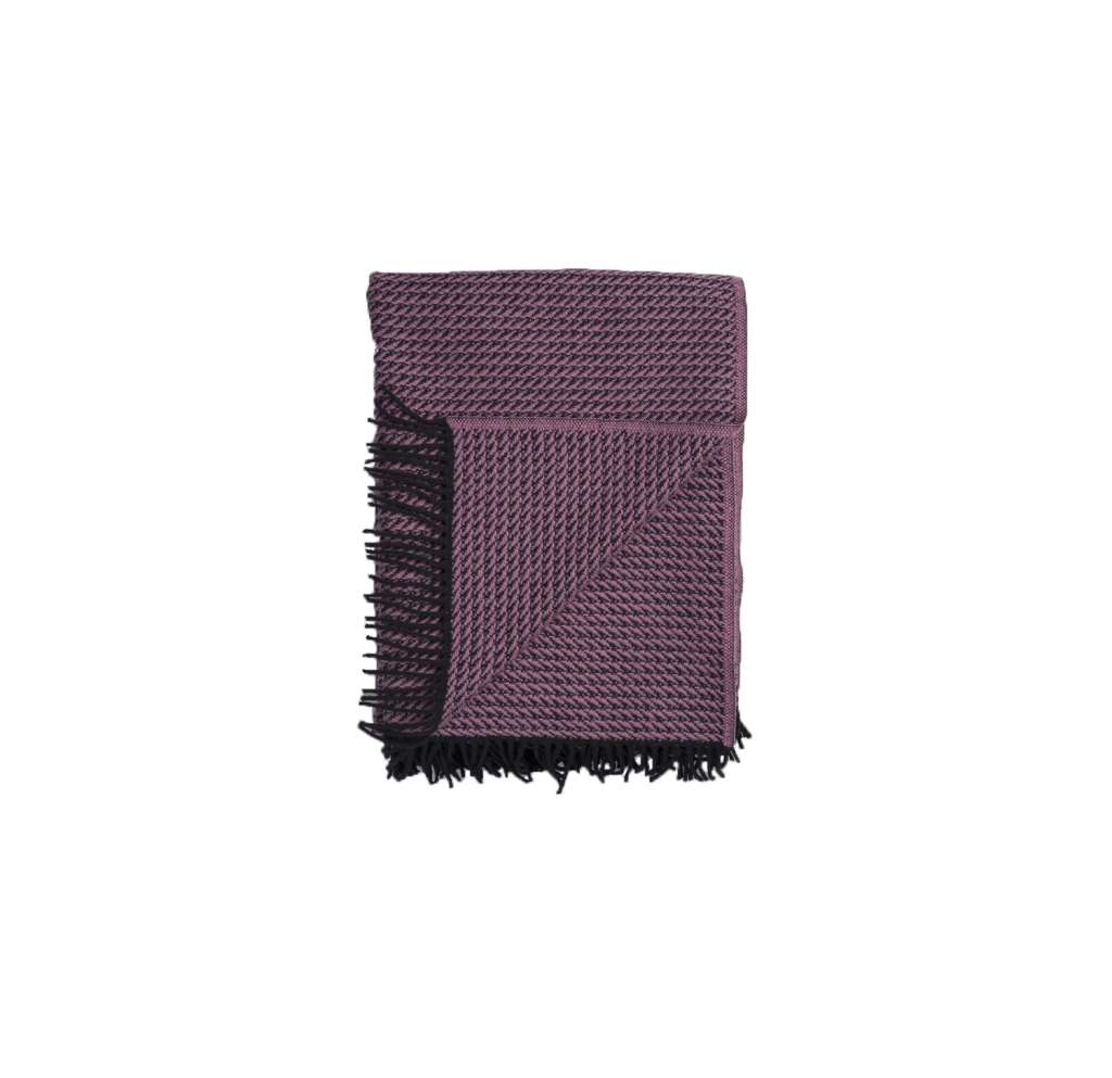 Roros Tweed - Frogner Decke - heather - indoor