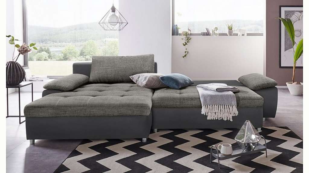 sit&more Ecksofa »Labene«, wahlweise mit Bettfunktion und Bettkasten