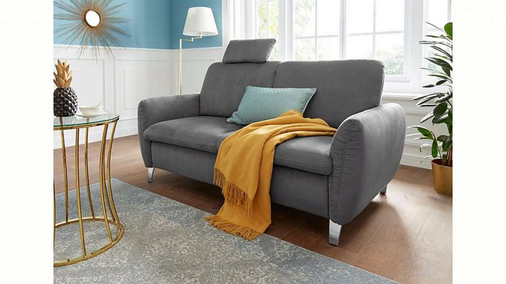 sit&more 2,5-Sitzer, inklusive Federkern und einer Kopfstütze