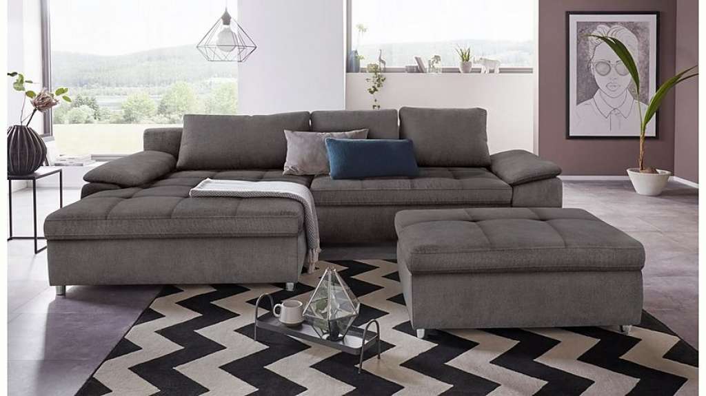 sit&more Ecksofa »Labene«, wahlweise mit Bettfunktion und Bettkasten