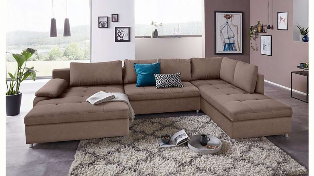 sit&more Wohnlandschaft »Labene«, wahlweise mit Bettfunktion und Bettkasten