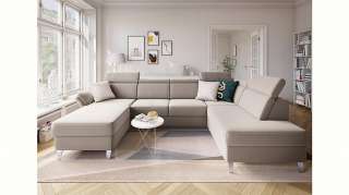 sit&more Wohnlandschaft, inklusive Kopfteilverstellung, wahlweise mit Bettfunktion und Bettkasten