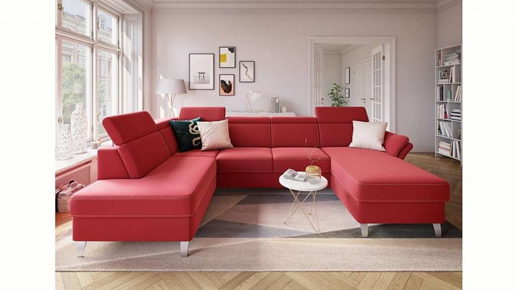 sit&more Wohnlandschaft, inklusive Kopfteilverstellung, wahlweise mit Bettfunktion und Bettkasten