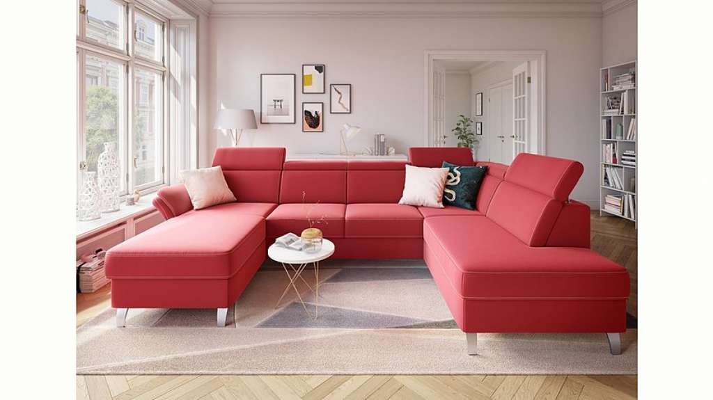 sit&more Wohnlandschaft, inklusive Kopfteilverstellung, wahlweise mit Bettfunktion und Bettkasten