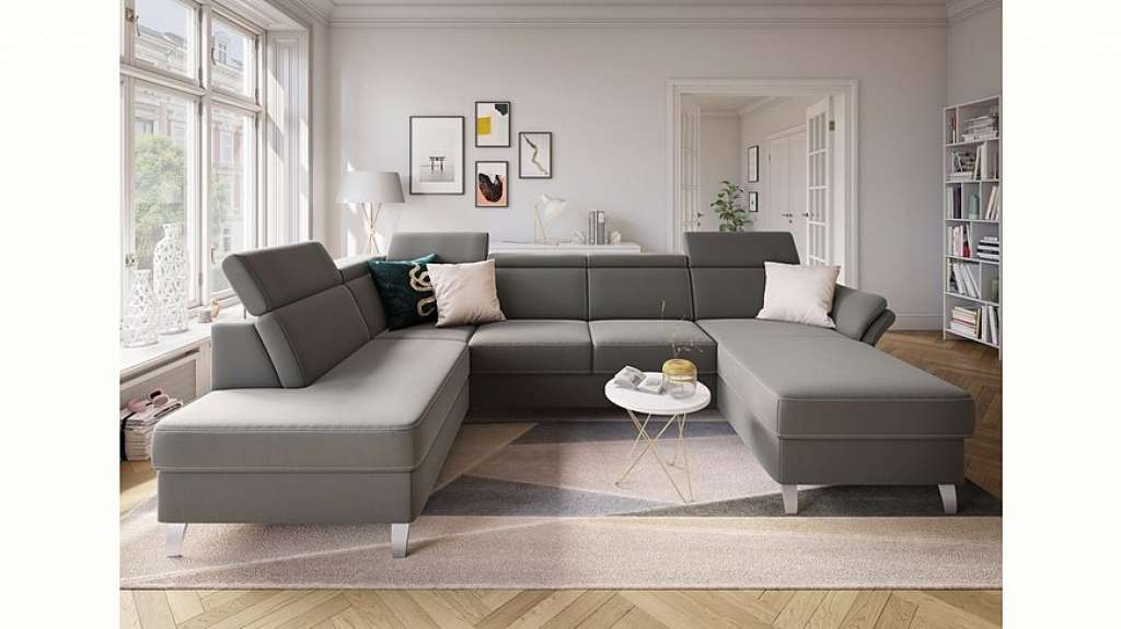 sit&more Wohnlandschaft, inklusive Kopfteilverstellung, wahlweise mit Bettfunktion und Bettkasten