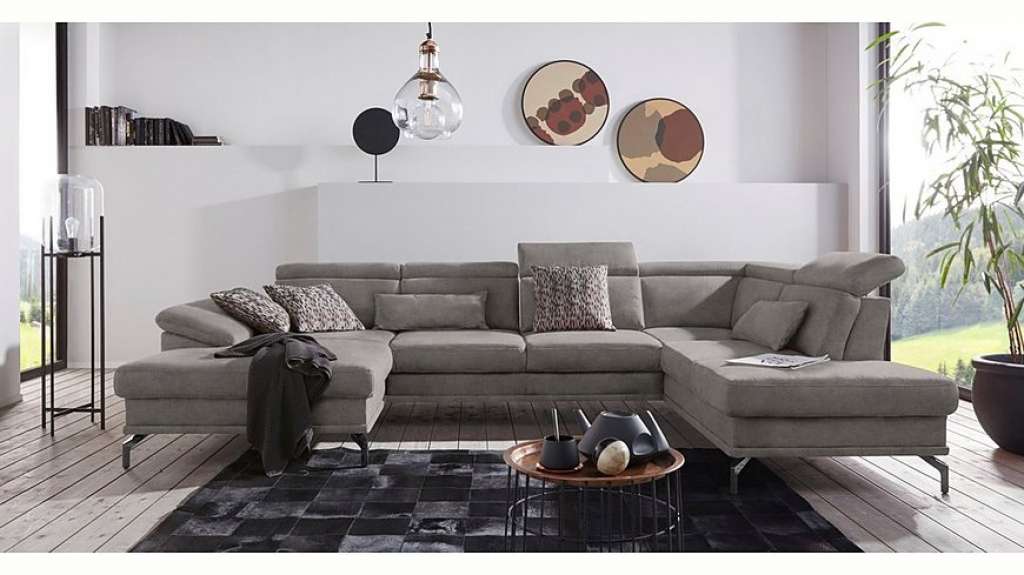 sit&more Wohnlandschaft, inklusive Sitztiefenverstellung, wahlweise mit Kopf- und Armteilverstellung