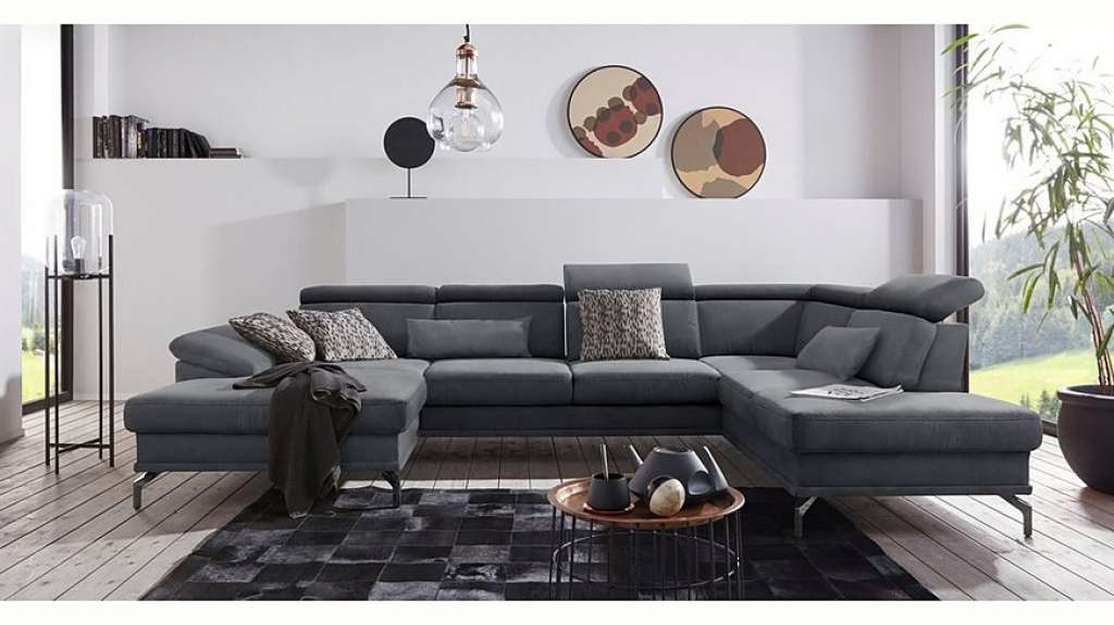 sit&more Wohnlandschaft, inklusive Sitztiefenverstellung, wahlweise mit Kopf- und Armteilverstellung