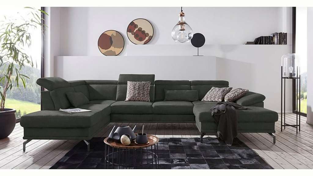 sit&more Wohnlandschaft, inklusive Sitztiefenverstellung, wahlweise mit Kopf- und Armteilverstellung