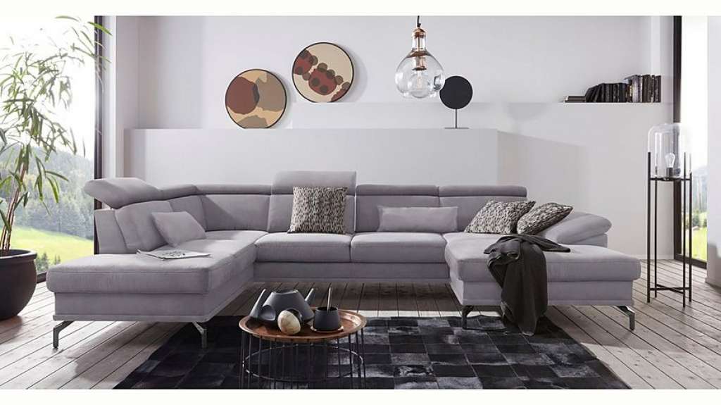 sit&more Wohnlandschaft, inklusive Sitztiefenverstellung, wahlweise mit Kopf- und Armteilverstellung