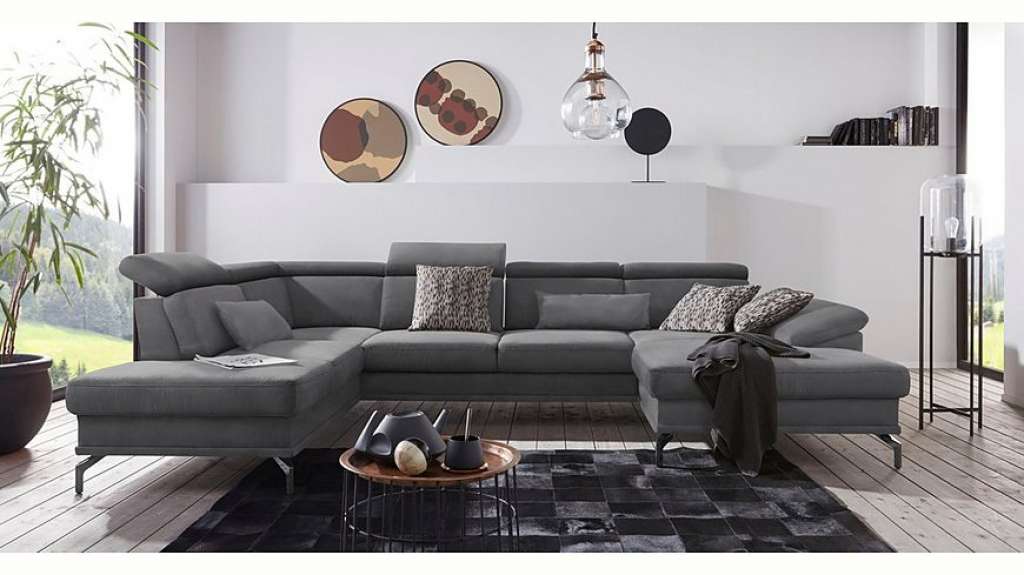 sit&more Wohnlandschaft, inklusive Sitztiefenverstellung, wahlweise mit Kopf- und Armteilverstellung